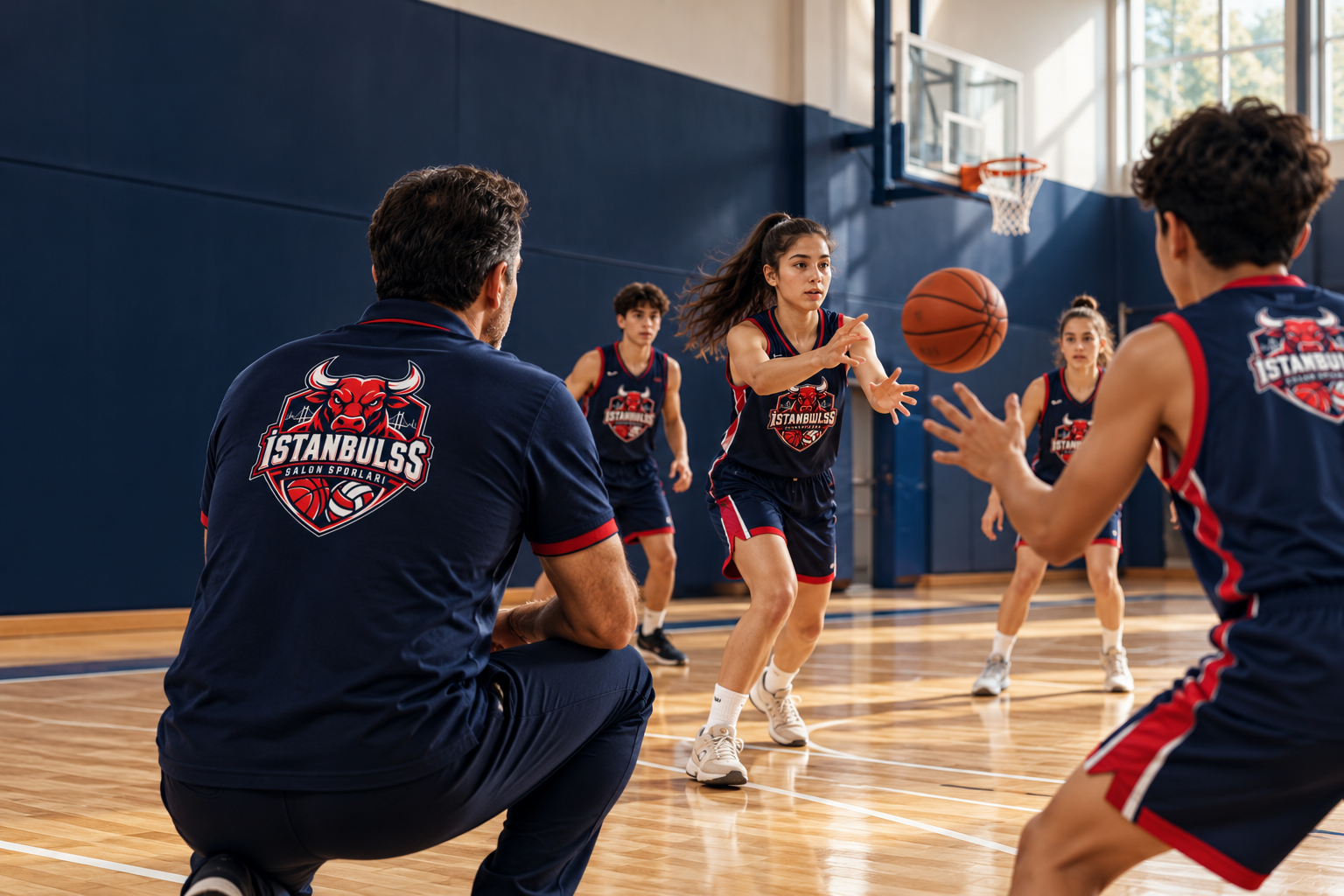 İstanbulSS Basketbol Akademisi Antrenmanı